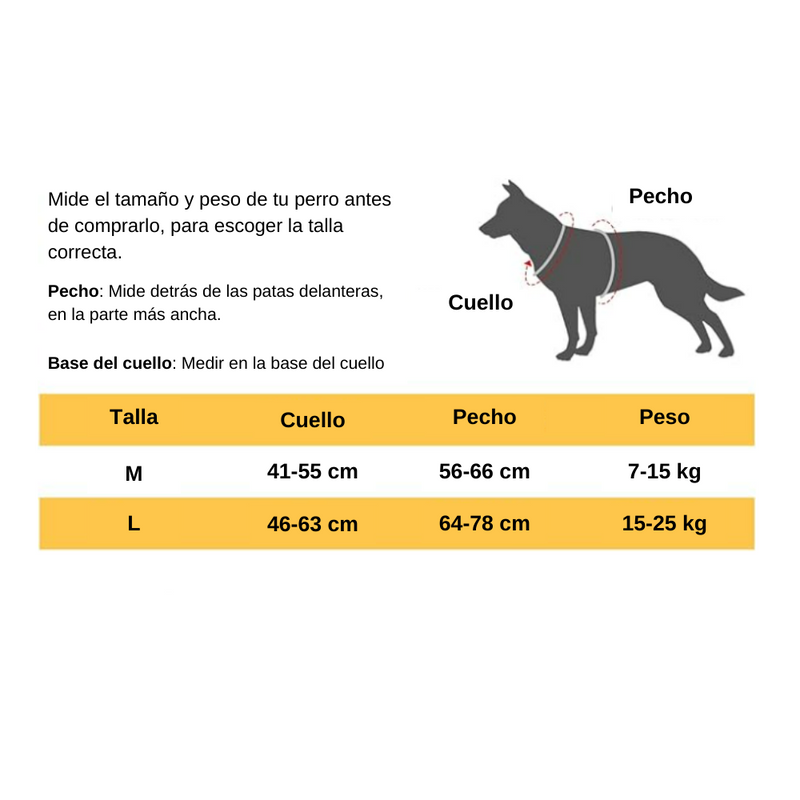 Arnes de Perro Con Correa Retractil extiendible hasta 1,4 mts🐶 Lleva GRATIS curso online de adiestramiento canino🔥