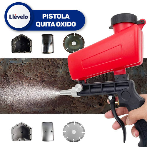 Pistola de SandBlasting🔥 Quita el óxido y la corrosión sin esfuerzo